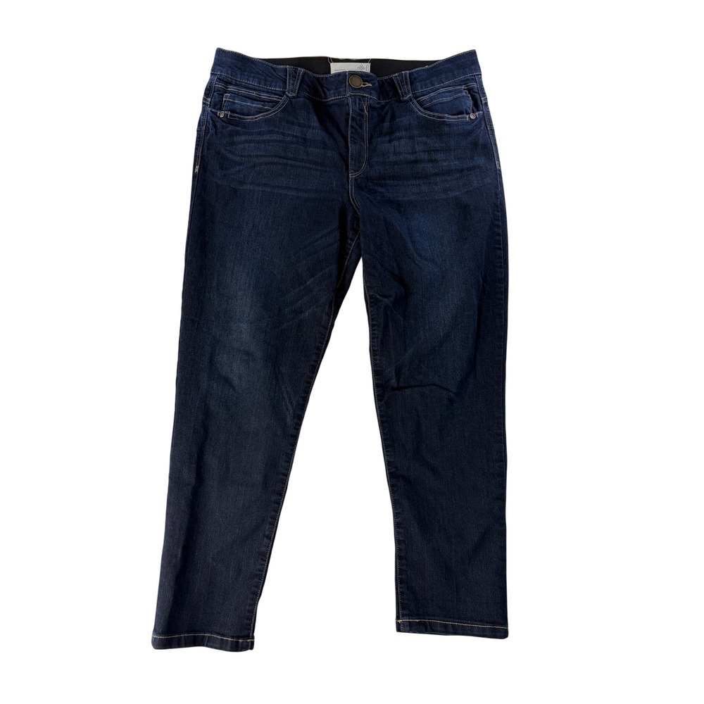 Democracy Jeans Womens 16 Skinny Artisan Crafted Ab Solution Stretch Denim Blue